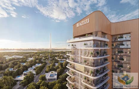 2 Camere Appartamento in Vendita a Al Jaddaf, Dubai - Jadaf Res Plot 12&13_balcony facade view. jpg