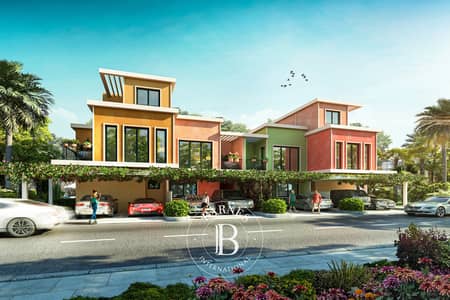 4 Bedroom Townhouse for Sale in DAMAC Lagoons, Dubai - Luxurious | Italian Inspired | Blue Lagoon View