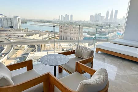 2 Bedroom Flat for Rent in Palm Jumeirah, Dubai - Panoramic Sea View | Furnished | High Floor