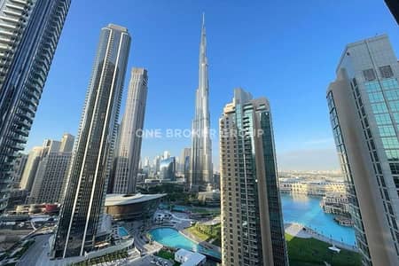 3 Bedroom Flat for Rent in Downtown Dubai, Dubai - Full Burj Khalifa View | Fully Furnished | Vacant