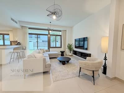 3 Schlafzimmer Townhouse zum zur Miete in Town Square, Dubai - 9. Living Room - IMG_6241. jpg