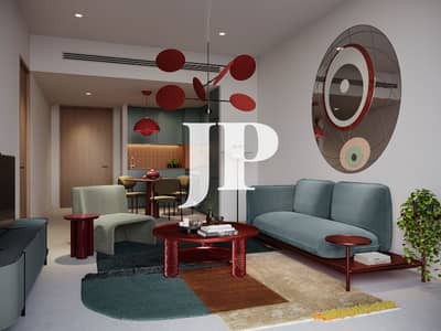 商业湾， 迪拜 1 卧室公寓待售 - 1BR-LIVING. jpg