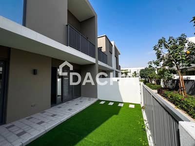 3 Bedroom Townhouse for Rent in Tilal Al Ghaf, Dubai - Single Row | Landscaped | Vacant in August