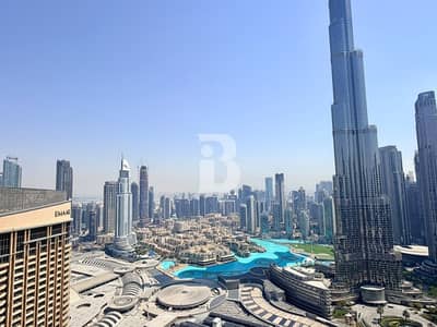 3 Bedroom Apartment for Rent in Downtown Dubai, Dubai - High Floor | Ready to Move | Spacious