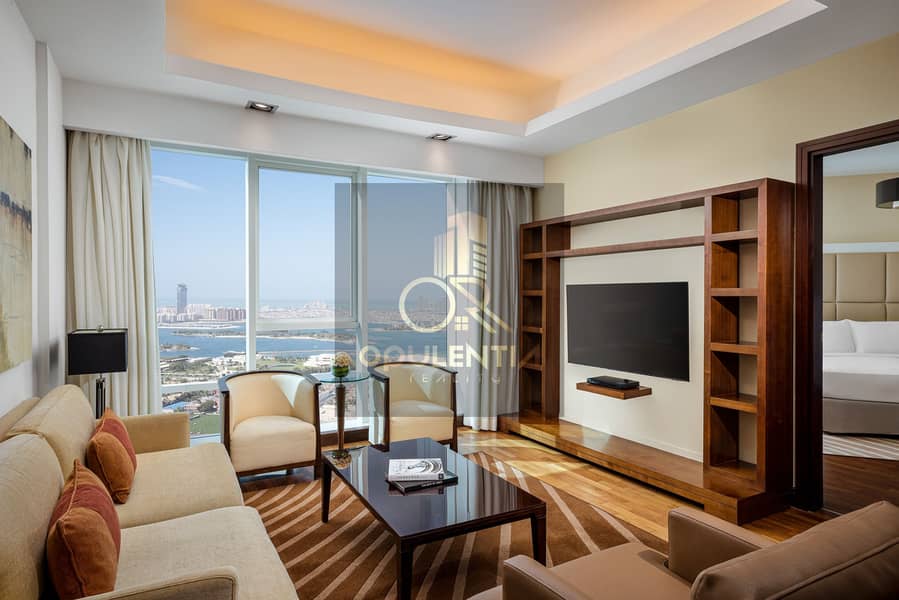 Deluxe One Bedroom Sea View Apartment_Living Room. jpg Deluxe One Bedroom Sea View Apartment_Living Room. jpg