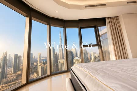 3 Bedroom Apartment for Rent in Business Bay, Dubai - Luxury 3BR | Full Burj View | High Floor