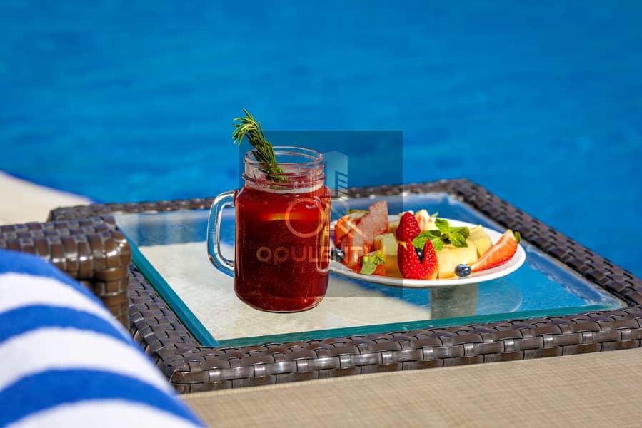 15 Swimming Pool with Drinks and Fruits. jpg