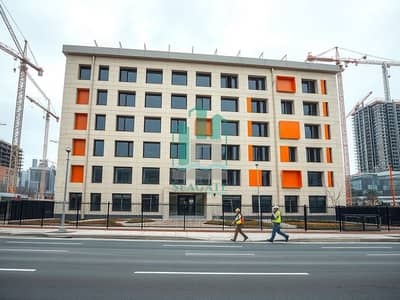 Labour Camp for Rent in Al Jurf, Ajman - A_realistic_outdoor_architectural_photo_of_a_modern_mid_rise_institutional_building_under_construction_similar_composition_to_a_reference_beige_cream_facade_with_clean_geometric_lines_many_rectangular_windows_with_da. jpeg Labour Camp for Rent in Al Jurf, Ajman - A_realistic_outdoor_architectural_photo_of_a_modern_mid_rise_institutional_building_under_construction_similar_composition_to_a_reference_beige_cream_facade_with_clean_geometric_lines_many_rectangular_windows_with_da. jpeg