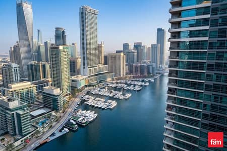 1 Camera Appartamento in Affitto a Dubai Marina, Dubai - Appartamento a Dubai Marina，Marina Quays，Marina Quays West, 1 camera da letto, 90000 AED - 15607114
