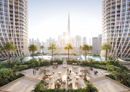 1 Schlafzimmer Wohnung zum zum Verkauf in Business Bay, Dubai - skyrise_outdoor_sitting_area. jpeg