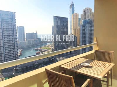 1 B/R + Balcony | Furnished | Full Marina View 1 B/R + Balcony | Furnished | Full Marina View