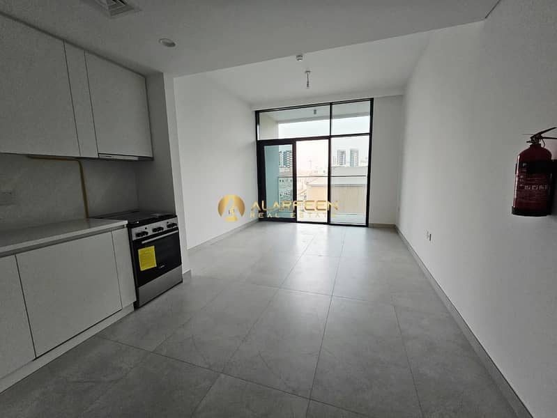 Studio Apartment | Cubix Residences JVC | Balcony & City View - Image 4