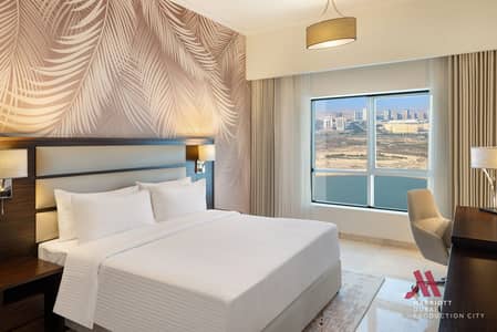 2 habitaciones Hotel Apartment para en Alquiler en Dubai Production City (IMPZ), Dubai - DXBPR_1Bed Lake_001. jpg 2 habitaciones Hotel Apartment para en Alquiler en Dubai Production City (IMPZ), Dubai - DXBPR_1Bed Lake_001. jpg