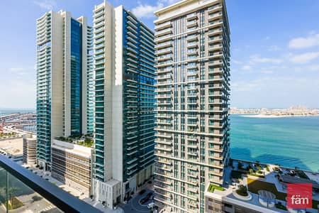 1 Slaapkamer Appartement te Huur in Dubai Harbour, Dubai - Appartement in Dubai Harbour，Emaar Beachfront，Marina Vista，Marina Vista Tower 2, 1 slaapkamer, 140000 AED - 15609217