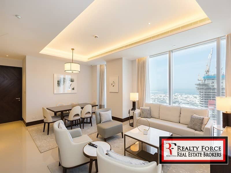 FULLY SERVICED | BURJ & SEA VIEW | TOWER 2 FULLY SERVICED | BURJ & SEA VIEW | TOWER 2