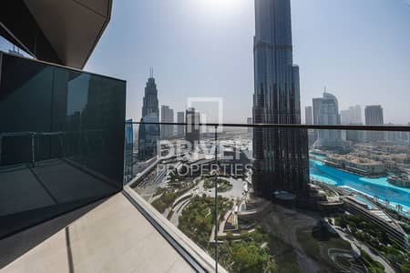 2 Bedroom Flat for Sale in Downtown Dubai, Dubai - High Floor | Upgraded | Burj and Fountain View