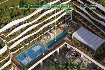 1 habitación Apartamento para en Venta en Dubai South, Dubai - Apartamento en Dubai South，Residential District，Oasis Residences, 1 dormitorio, 932594 AED - 15611166
