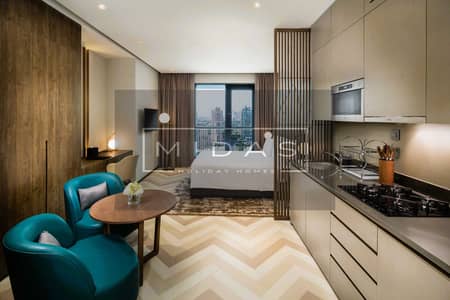 Hotel Apartment para en Alquiler en Barsha Heights (Tecom), Dubai - MPBH - Deluxe Studio - King Bed. jpg