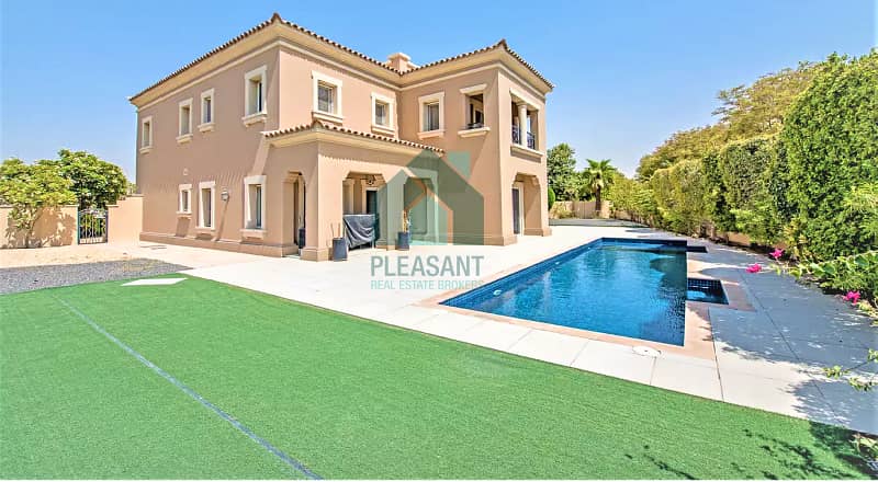 5 Bedroom With Pvt Pool Villa For Sale In Arabian Ranches