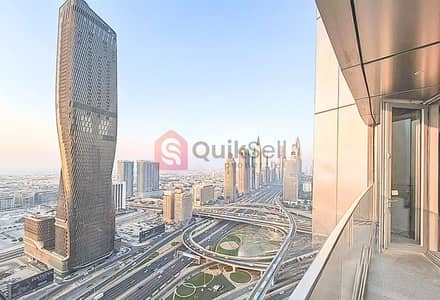 2 Cпальни Апартаменты в аренду в Дубай Даунтаун, Дубай - SKYT1-2BED-2607. jpg