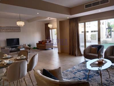 3 Bedroom Townhouse for Rent in Al Hamra Village, Ras Al Khaimah - Pool view | 3 bedroom+ maid room | Furnished