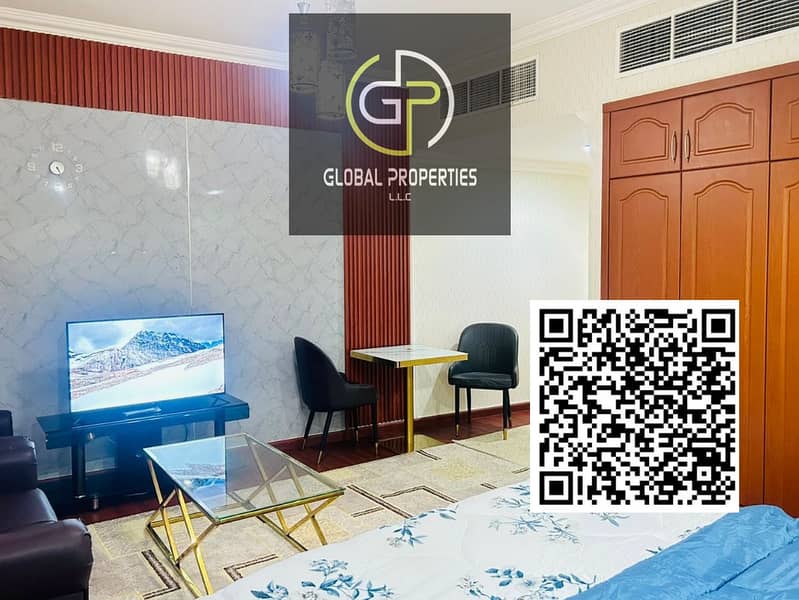 Luxury Fully Furnished Studio Monthly Rent Corniche Residence Tower - View 3