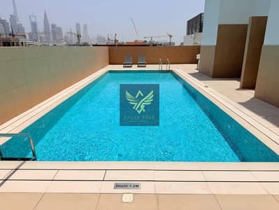 2 Slaapkamers Appartement te Huur in Al Satwa, Dubai - Pool. jpeg 2 Slaapkamers Appartement te Huur in Al Satwa, Dubai - Pool. jpeg