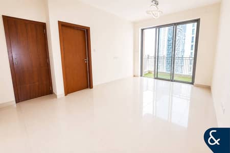1 Bedroom Flat for Rent in Downtown Dubai, Dubai - Partial Burj View | Unfurnished | Mid Floor