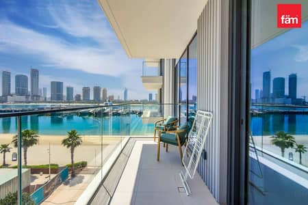 1 Bedroom Apartment for Sale in Dubai Harbour, Dubai - Private beach access | Sea & park view| Furnished