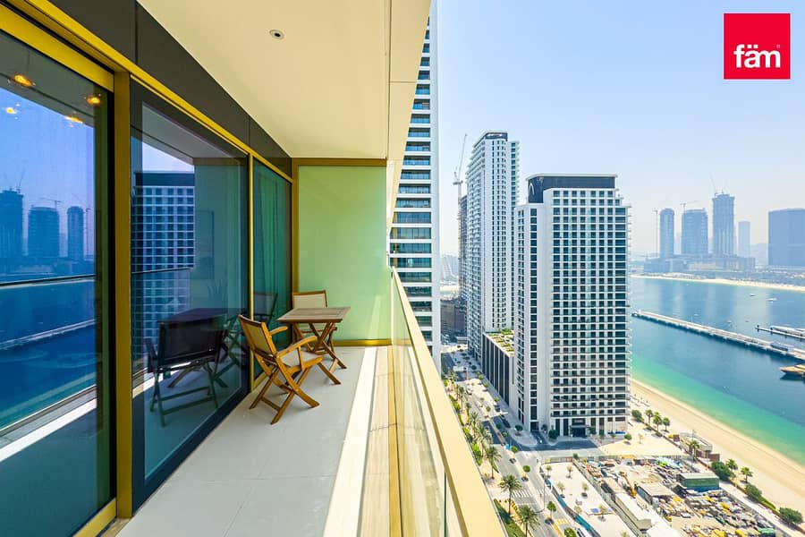 Wohnung in Dubai Harbour,Emaar Beachfront,Grand Bleu Towers,Grand Bleu Tower 2, 1 schlafzimmer, 148000 AED - 15615107 Wohnung in Dubai Harbour,Emaar Beachfront,Grand Bleu Towers,Grand Bleu Tower 2, 1 schlafzimmer, 148000 AED - 15615107