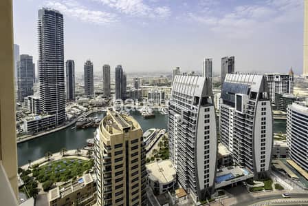 3 Bedroom Flat for Sale in Jumeirah Beach Residence (JBR), Dubai - High Floor | Marina views | Best layout