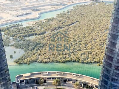 1 Bedroom Apartment for Rent in Al Reem Island, Abu Dhabi - Furnished | Mangroves View | Top Amenities