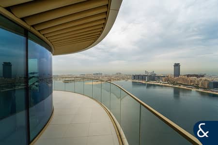 3 Bedroom Flat for Sale in Dubai Harbour, Dubai - Elie Saab | High Floor | Sea & Palm Views 3 Bedroom Flat for Sale in Dubai Harbour, Dubai - Elie Saab | High Floor | Sea & Palm Views