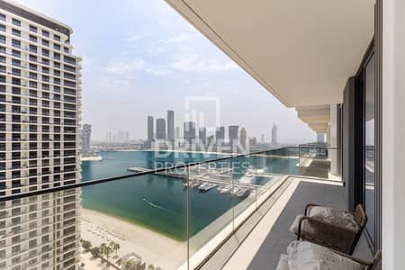 2 Schlafzimmer Wohnung zum zur Miete in Dubai Harbour, Dubai - Wohnung in Dubai Harbour，Emaar Beachfront，Beach Mansion，Beach Mansion Tower 2, 2 schlafzimmer, 299999 AED - 15617097