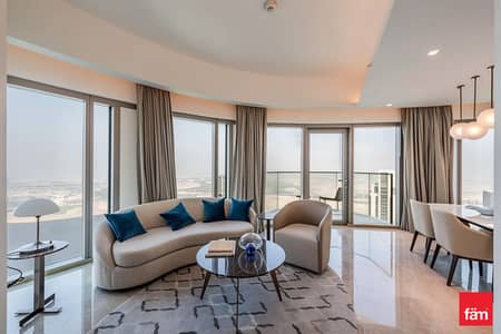2 Bedroom Flat for Rent in Dubai Creek Harbour, Dubai - High Floor 2BR | Fully Furnished | Sea & Park View 2 Bedroom Flat for Rent in Dubai Creek Harbour, Dubai - High Floor 2BR | Fully Furnished | Sea & Park View