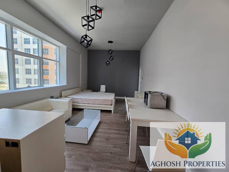 Studio | Furnished | CHILLER WITH DEWA | BALCONY | Bayut.com