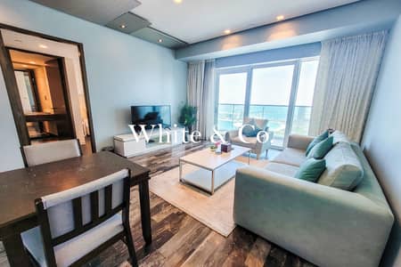 1 Bedroom Apartment for Rent in Dubai Marina, Dubai - Stunning Sea View | Fendi Upgrade | Luxury
