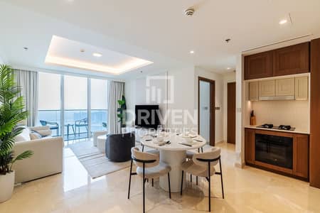 1 Camera Appartamento in Affitto a Dubai Harbour, Dubai - Appartamento a Dubai Harbour，Emaar Beachfront，Palace Beach Residence，Palace Beach Residence Tower 2, 1 camera da letto, 140000 AED - 15620996