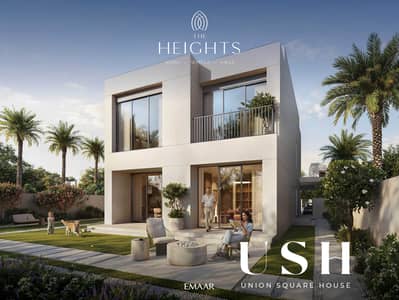 4 habitaciones Villa para en Venta en The Heights Country Club and Wellness, Dubai - THE_HEIGHTS_3br_type_c_back_the_heights_3D_render_by_VV (1). jpg