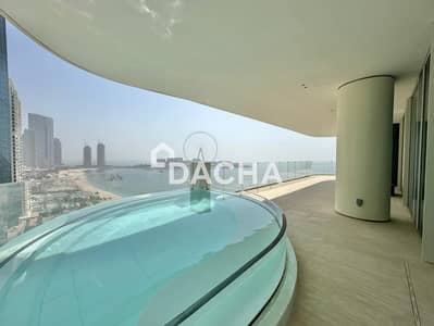 3 Bedroom Flat for Rent in Jumeirah Beach Residence (JBR), Dubai - Panoramic Sea View | Furnished | Vacant
