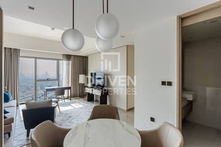 1 Bedroom Apartment for Rent in Dubai Creek Harbour, Dubai - Premium Apartment | High Floor | Full Burj View 1 Bedroom Apartment for Rent in Dubai Creek Harbour, Dubai - Premium Apartment | High Floor | Full Burj View