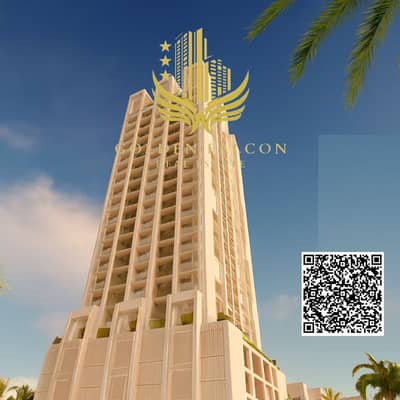 2 Schlafzimmer Wohnung zum zum Verkauf in Emirates City, Ajman - Exterior2. png