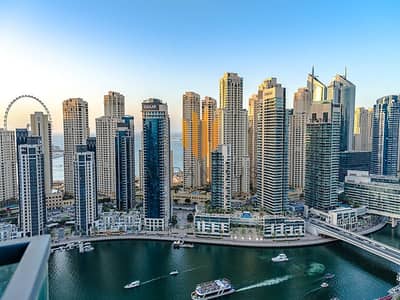 2 Bedroom Flat for Rent in Dubai Marina, Dubai - Partial Marina View|Unfurnished |Multiple Cheques