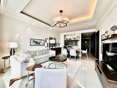 1 Bedroom Apartment for Rent in Downtown Dubai, Dubai - Burj Khalifa and Fountain View | Mid Floor