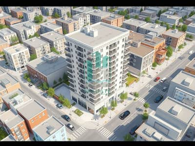 Building for Sale in Muwaileh Commercial, Sharjah - A_detailed_architectural_concept_illustration_of_an_urban_community_area_featuring_a_G_6_ground_plus_six_floors_modern_apartment_building_as_the_main_subject. _Include_the_main_G_6_building_with_clear_height_cues_6_st. jpeg Building for Sale in Muwaileh Commercial, Sharjah - A_detailed_architectural_concept_illustration_of_an_urban_community_area_featuring_a_G_6_ground_plus_six_floors_modern_apartment_building_as_the_main_subject. _Include_the_main_G_6_building_with_clear_height_cues_6_st. jpeg