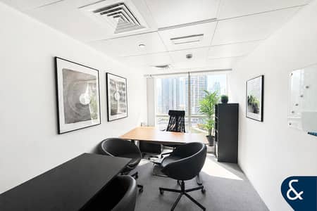 Office for Rent in Jumeirah Lake Towers (JLT), Dubai - Glass Partitions | Cluster V | 1 Parking