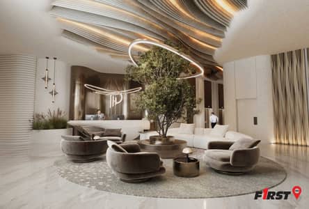 2 Bedroom Flat for Sale in Dubai Land Residence Complex (DLRC), Dubai - Lounge Reception Side Human Eye. jpg