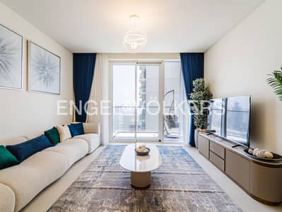 3 Bedroom Apartment for Rent in Dubai Harbour, Dubai - High Floor I Palm View I Fully Furnished