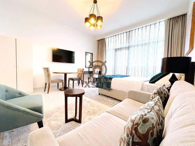Spacious Studio| 12 Cheques | Fully Furnished