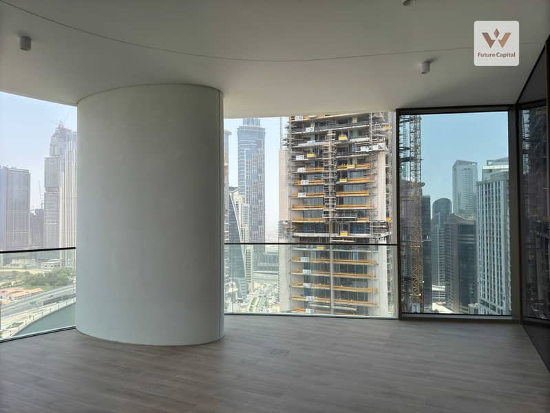High-Floor 3BR | Jumeirah Living Business Bay | Canal & Skyline Views | Wooden Flooring